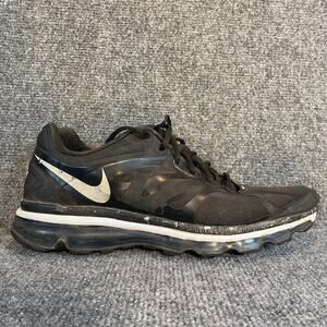 Nike Air Max 2012 Black Pure Platinum Sneakers Mens 11.5 Athletic Running